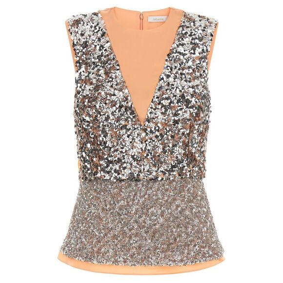 Paco Rabanne Women's Sequin Top